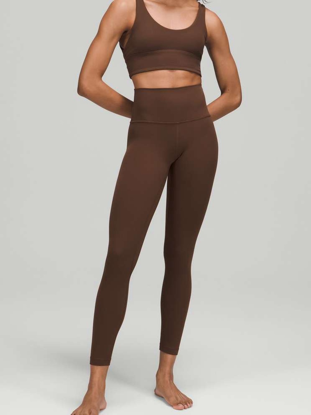Lululemon Align High Rise Pant 25” in Java size 6